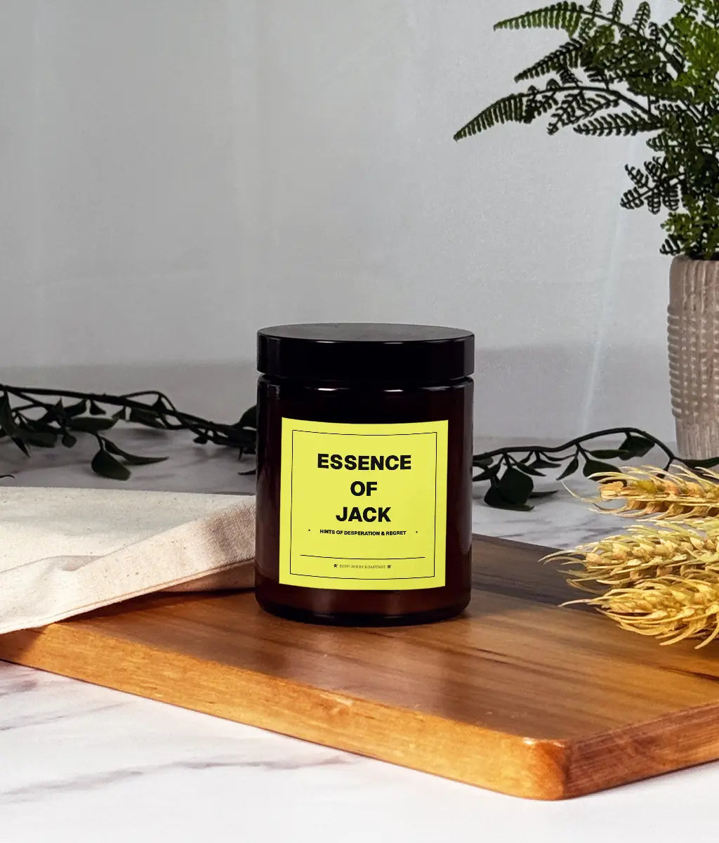 Essence of [Name] – Personalised Insult Candle | Hints of Desperation & Regret