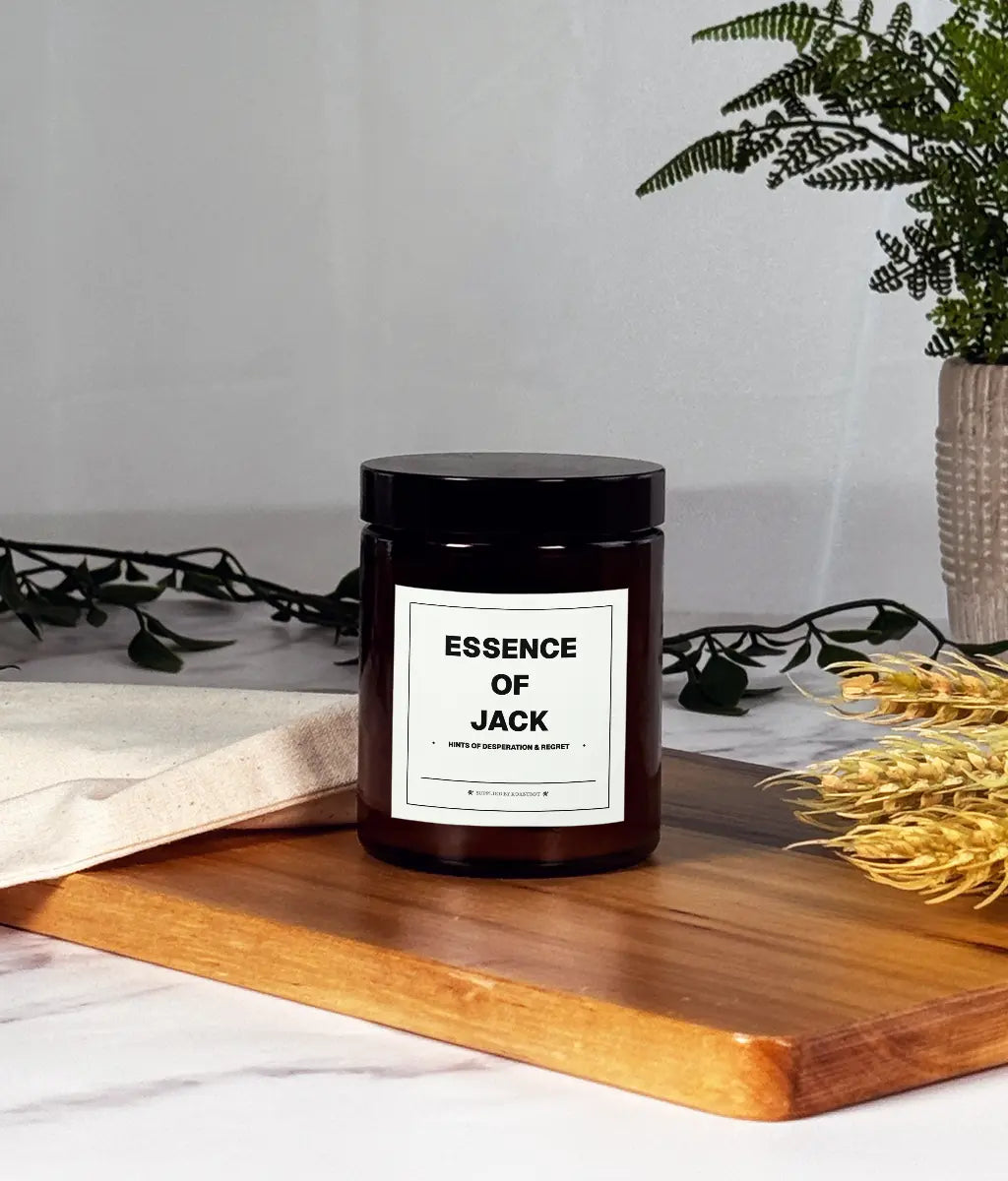Essence of [Name] – Personalised Insult Candle | Hints of Desperation & Regret